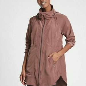 Athleta Drip Drop Jacket XS Hearth Rose